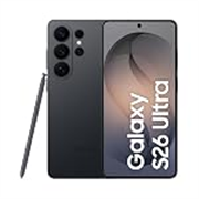 Samsung Galaxy S26 Ultra 5G (Black, 12GB RAM, 256GB Storage) with Built-in Privacy Display, AI Phone, Photo Assist, Creative Studio, 200MP Camera, 5000mAh Battery and Snapdragon 8 Elite Gen 5