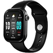 Fire-Boltt Ring X Smart Watch with 2.01” Always-On Display, Bluetooth Calling, Wireless Charging, AI Voice Assistant, 500+ Watch Faces, Health Suite, Smart Watch for Man & Woman – Black S