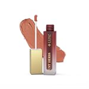 Just Herbs Luxe Dream Muse Mousse Liquid Lipstick | Luxury Makeup | Velvet Matte | Long Lasting & Transferproof Formula | Ayurvedic Lipstick – 3.5 ml (04 AMBER HONEY)