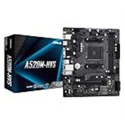 ASRock A520M-HVS AMD A520 Micro ATX Motherboard | AM4 Socket | DDR4 4733+ OC | Ultra M.2 PCIe Gen3 x4 | HDMI 4K | USB 3.2 Gen1