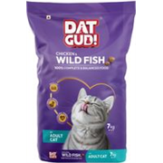 DatGud Adult Dry Cat Food, Chicken & Wild Fish with Antarctic Krill Fish 7 kg Dry Adult Cat Food