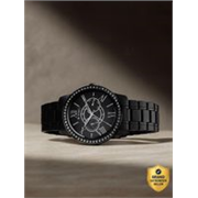 Titan Royale Multifunction Black Dial Black Stainless Steel Strap Analog Watch – For Men NT10002NM01,10002NM01