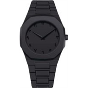 SABR Black Minimalist Watch with Arabic Numerals Modern Wrist Watch Analog Watch – For Men & Women 786