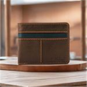 HRX by Hrithik Roshan Men Casual Brown Genuine Leather RFID Wallet (8 Card Slots)