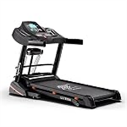 Lifelong LLTM154 Fit Pro 4.5 HP Peak Motorised with Massager, LCD Display, Max Speed 14km/hr| Max User Weight 110Kg, Manual Incline, Treadmill for Home (Free Call Installation Assistance)