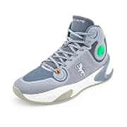 Red Tape Men’s Sneakers Blue Pu Mesh Round Toe Lace-Up