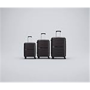 Aristocrat Liberty Set of 3 (Cabin+Medium+Large) Trolley Bags, Saddle Brown