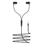 boAt BassHeads 210 Wired Earphones with 10mm Drivers, Signature Sound, in-Line Microphone, 3.5mm Jack, Voice Assistant & 120cm Cable (Active Black)