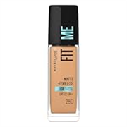 Maybelline New York Fit Me Matte + Poreless Foundation Shade 260
