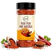 SPYFOOD Peri Peri Masala 70g | Premium Peri Peri Seasoning | Spicy & Tangy Masala for French Fries, Pizza, Pasta, Popcorn, Burgers & Snacks | No Artificial Colors