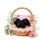 Hair Rubber Bands for Women & Girls, Soft Hair Ties Ponytail Holders, Strong Elastic No Damage Hair Bands for Daily Use, Black Hair Bands Pack of 10.