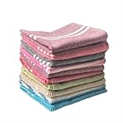 10 Pcs Dishcloths | 12×16 Inches | Bulk Cotton Kitchen Cleaning Dish Cloths | Scrubbing Wash Cloth Sets | Multipurpose Cloth | 100% Cotton. (Multicolor, Set of 10)