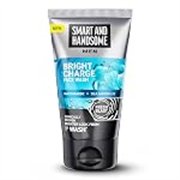 Fair and Handsome Smart And Handsome Instant Brightening Face Wash |Washes Off Fine Pollutants*|Fades Dark Spots | Oil-Free Look, Instantly | Power Of Niacinamide And Menthol | 150G