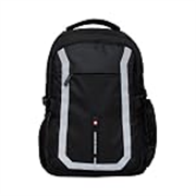SWISS MILITARY 39L Travel Backpack for 15.6-Inch Laptops | USB & Type-C Charging Ports| Anti-Theft & Quick Side Pocket| Water Bottle Holder & Adjustable Straps| Unisex Bag for Office and College Black