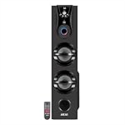 AKAI Tower Bluetooth Wireless Speaker 50W with Remote – 1 Year Warranty | Home Theater System 5.25″ Woofer | Karaoke mic, LED Display, Deep Bass, FM, AUX, USB | Supports TV, PC & Smartphone (HA-TS50)