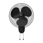 HAVELLS Gatik Pro|Oscillation control | Thermal Overloaded Protected Motor|57W with 2 Year Warranty Energy Saving 400 mm Wall Fan (Black | Pack of 1)