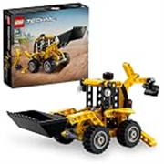 LEGO Technic Backhoe Loader Construction Toy Vehicle Set 42197 Building Blocks Toys for 7+ Gift for Boys and Girls