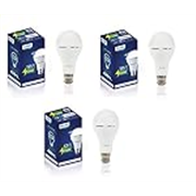 PHILIPS 12W Emergency Bulb | Rechargeable Emergency Bulb for Power Cuts | Backup : 4hrs, Cool Day Light,Pack of 3 | b22d | LED