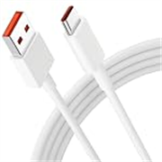 Sounce 67W Fast Charging USB-C Cable for Xiaomi, Redmi (1m) White