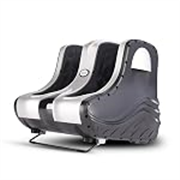 AGARO Amaze Foot & Calf Massager, Rolling & Kneading Massage, Vibration, Lukewarm Heat, Calf/Foot Massage Each with 3 Intensity Levels, everyday Relief, Muscle Relaxation & Increases Blood Circulation