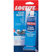 Loctite Silicone Waterproof multipurpose adhesive and sealant creates protective seal ideal for metal, glass, rubber, tile,used indoors and outdoors, aquarium safe(fresh and salt water), 80ml