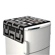 Fridge Cover For Top (21 X 39 Inches) (Black Box)