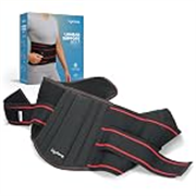 Lifelong Lumbar Sacral Belt | Universal Fit for Men & Women| Free Size – Back Support Brace for Pain Relief | Posture Correction & Lower Back Comfort | Adjustable Elastic Strap Waist Belt (LLOBS05)