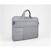 Dynotrek kidlee 13.3 inch Laptop Sleeve/Case/Cover/Pouch Briefcase Hand Bag with Hidden Handle Dust-proof Waterproof for Men Women -Denim Grey