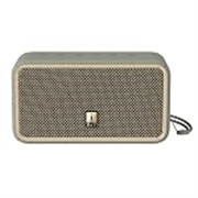 iBall Dhun 120 Portable Bluetooth Speaker, 60W RMS, Upto 6h Playtime, Dual Drivers, Racetrack Neodymium Woofer, Dynamic Bass, TWS, Dual EQ Modes, BT v5.3, Type-C Rechargeable, Metal Mesh Grill (Green)