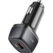 boAt 48 W Turbo Car Charger (Black, With USB Cable)