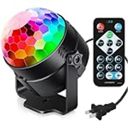 LED Disco Ball Light with Remote Control for Party Stage Lighting