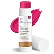 DERMATOUCH Kojic Acid Ceramide SPF 50 PA+++ Tinted Pink Lip Balm – 5g | Moisturizing • Sun Protection • Nourishing | Reduces Pigmentation & Heals Dry Lips