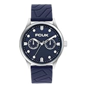 FCUK TRACKOR FW25 Men’s Analog Watch with Blue Case & Matt Blue Dial – FC182U