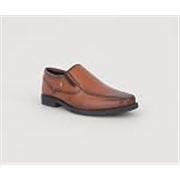 Liberty Fortune Black & Tan Slip-On Moccasin Shoes for Men