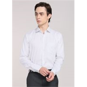 PARK AVENUE Men Slim Fit Checkered Spread Collar Formal Shirt