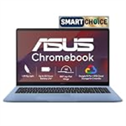 ASUS Chromebook CM1505 (2026), Smartchoice, MediaTek Kompanio 540 Processor, 4GB RAM, 128GB SSD, FHD, 15.6″(39.6 cm), 60Hz, Chrome OS, Fabric Blue, 1.49 Kg, CM1505CM4A-S70081, Thin & Light Laptop