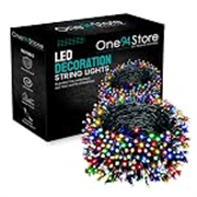 One94Store LED Pixel String Light Pack of 1 – 36 Ft Copper Wire Fairy Lights, Bright Multicolor Decorative Lights for Diwali Decoration, Home Décor, Pooja, Festival, Christmas, Wedding & Party