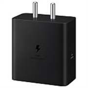Samsung Original 60W Power Adapter (Black), GaN Fast Charging, USB Power Delivery 3.1, Universal Compatibility (Without Cable)