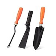Solimo 3-Piece Gardening Kit | Big Shovel, Cultivator, Weeder | Terrace Gardening Accessories