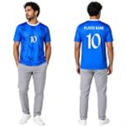 SoHot Blue Home Sports Jersey T-Shirt Boys Girls 8036 M1_L410
