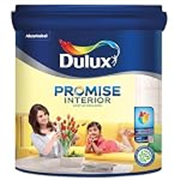 Dulux Promise Interior Emulsion Paint (1L, White) | Wall paint with Chroma Brite Technology for brighter longer-lasting colors | Rich finish | Anti-chalk | Water-based | 3-year warranty