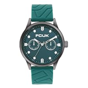 FCUK TRACKOR FW25 Men’s Analog Watch with Matt Green Dial – FC182GR