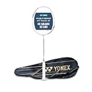 Yonex Astrox Attack 9 Ultra Strong Japan Made Graphite Strung Badminton Racquet with Full Cover (80 Grams – 32 Lbs Tension, Pearl White)