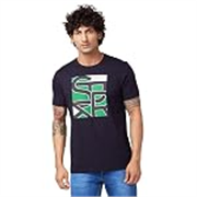 Spykar Men’s Solid Slim Fit T-Shirt