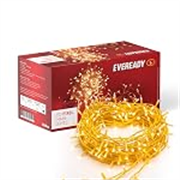 EVEREADY UTSAV 15-Meter LED Pixel Chain Lights, Warm White, Pack of 1