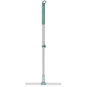 Stainless Steel Multifunction Magic Broom,Silicone Floor Squeegee Broom with Long Handle,Scraping Besom for Floor Bathroom Kitchen Shower Tile Pet Hair, 35 cm, Multicolor