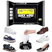 Sneaker & Shoe Cleaner Wipes 1 Pack of 80 Portable Sneaker Cleaner Shoe Wipes Quickly Remove Dirt & Stains – Disposable Shoe Cleaning Wipes for All Footwear White