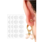Premium Earlobe support patches for heavy earrings (100 Pcs) | Ear lobe support tape Ear stickers for heavy earrings & big Jhumkas | Big Ear hole closer tape & ear support for heavy earrings