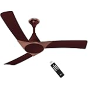 RR Signature Raptor 1200mm BLDC Designer Ceiling Fan | 350 RPM, 32W Low Power | 60% Energy Saving | 4 Smart Modes | High Airflow | Low Noise | 2-Year Warranty [ALE BROWN] Free Installation