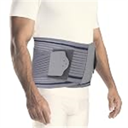 AGARO Contoured LS Belt Lower Back Pain Relief, Contoured Lumbar Sacral Belt, Lower Back Pain Osteoporosis Slip Disc Care For Women & Men, Medium, Grey
